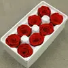 Flor Mágica Flor Eterna Grado AB 4-5 Rosa Caja Entera diy Bolsa de Material Floral Cubierta de Vidrio Día de San Valentín Unicornio