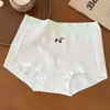 9521 Níveis de Dopamina Coração de Menina Classe a Roupa Íntima Feminina Cintura Média Nude Sem Costura Boxer Algodão Puro Crotch Estendido 10A