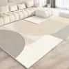 Alfombra para sala de estar al por mayor, simple moderna para uso doméstico, sofá, mesa de centro, tapete de piso, mesita de noche, dormitorio, lavable a máquina, interior