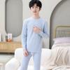 Conjunto de Ropa Interior Térmica para Adolescentes, Pijama Suave de Terciopelo para Niños, Ropa de Otoño y Pantalones Largos de Algodón Puro para Niños, Camisetas Interiores y Calzones para Estudiantes Mujeres