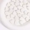 Ins cuentas de corazón repujado de colores con orificio recto de doble cara electrochapadas accesorios de materiales para pulsera collar joyería cuentas sueltas