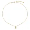 Collar de Cadena Fina con Corazón Hueco de Lujo Ligero, Collar Versátil Minimalista con Forma de Corazón, Diseño de Nicho, Accesorio con Atmósfera Dulce y Sencilla