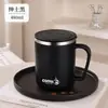 Envío transfronterizo taza de doble capa de acero inoxidable 304, anti-quemaduras, anti-caídas, con tapa, taza de café para oficina, regalo