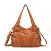 Bolso Transfronterizo para Mujer Europeo y Americano para Mujer Portátil Nicho de un Solo Hombro Bandolera Versátil Comercio Exterior Bolso de Mujer Gran Capacidad Sensación de Alta Gama