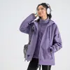 Jaqueta Jaqueta Três em Um para Homens e Mulheres Outono e Inverno Exterior Grafeno Quente À Prova de Vento e Impermeável Peça Superior de Duas Peças