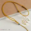 Cuerda para Colgante de Escama de Dragón para el Festival del Bote del Dragón Cuerda de Collar Trenzada Hecha a Mano Estilo Grueso Simple Cuerda para Colgar en el Cuello Cuerda Trenzada