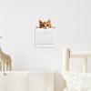 Shangyi PVC pegatinas removibles para interruptores animal de dibujos animados impermeable baño dormitorio fabricantes transfronterizos venta al por mayor generación personalizada
