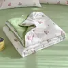 Colcha de Verano de Algodón Lavado Hilo Arrugado Clase a, Colcha de Verano Refrigerante de Algodón Seda Pluma, Colcha de Aire Acondicionado, Colcha Delgada Lavable a Máquina, Envío Transfronterizo
