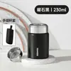 Mini Copo Térmico Aço Inoxidável 316 Pequeno para Mulheres Portátil Simples Copo de Água Bolso Feminino Gravação