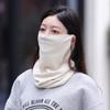 Bufanda Máscara de Oreja Colgante para Mujer Otoño e Invierno Corea del Sur Variada Cálida a Prueba de Frío Set para Cuello Bufanda Combinable Gruesa a Prueba de Viento Invierno