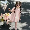 Vestido de Verano para Niña 2026 Nuevo Elegante de Moda para Niños, Vestido de Malla Delgado de Princesa para Bebés Niñas