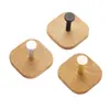 Suministro de Fábrica Perchero de Madera Maciza de Pared para Dormitorio Gancho Decorativo de Pared para Baño Infantil Venta al por Mayor