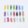 Cadena Pintada de Colores de Cuatro Secciones Cadena de Cola Cadena para Llavero Cadena de Extensión Accesorios para Joyería DIY Cadena de Hierro de Cuatro Secciones