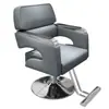 Cadeira de salão de cabeleireiro minimalista e moderna, altura ajustável para corte, permanente e coloração, assento estável para salão de cabeleireiro comercial