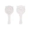 Cepillo de Pelo de Gato de Mano para Uso Doméstico, Elegante Cojín Masajeador Portátil para Peinado de Cabello Voluminoso