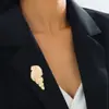 Tendencia de Moda de Venta Caliente Transfronteriza Broche Creativo de Caracola Adecuado para que las Mujeres lo Usen en Fiestas Diarias