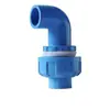 Accesorios de Tubería Azules de PVC Conectores de Entrada y Salida para Tanque de Agua Codo Curva Recta Unión de Tres Vías Válvula de Bola Pegamento Tubería de Pato