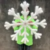 Adornos de Copo de Nieve para Actuaciones Infantiles Copos de Nieve de Espuma Navideños Escenario de Tienda de Comestibles Baile Copo de Nieve Decoraciones Navideñas