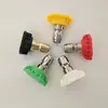 Máquina de Limpieza con Pistola de Agua a Alta Presión Adaptador Universal Giratorio de 360 Grados Conector Rápido Accesorios para Conector de Boquilla de Limpieza 4500Psi