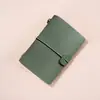 Cuaderno A7 con Correa, Cuaderno de Papel Kraft Rayado, Diario Creativo Transfronterizo, Páginas Interiores A7