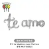Globos de Papel de Aluminio para el Día de San Valentín al por Mayor Globos de Letras Oso de Confesión Decoración de Fondo Escena de Propuesta de Boda Arreglo