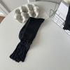 Calcetines lolita de encaje JK para mujer, de tubo medio, con encaje Tide, de algodón, largos y blancos.