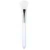 Pincel de máscara de silicone de dupla face e dupla finalidade com colher para aplicar máscara de lama, pincel leque facial para ácido de frutas, ferramenta de beleza para maquiagem