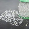 Decoraciones de Boda, Accesorios de Adorno Transparentes Cadena de Cuentas de Conexión Colorida Cuentas