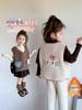 Colete de Lã para Meninas Outono e Inverno Novo Estilo Bebê Menina Estilo Desenho Animado Jaqueta Colete Infantil Casual Quente Inverno