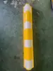 Protetor de Canto de Borracha Colorida Espessa Coluna de Borda de Estacionamento Tira Anticolisão Protetor de Canto de Parede PU de Garagem Subterrânea