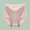 Roupa íntima feminina patenteada Twist Pure Cotton, cintura alta, controle de barriga, levantamento de bumbum, renda, triângulo sem costura, grafeno, antibacteriano