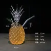 Copo Criativo de Abacaxi Copo de Coquetel Vidro Embossado de Alto Valor Copo de Suco Copo para Bebidas Taça de Vinho Personalizada Ornamentos