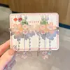 Pasador de Flequillo con Borla Estilo Chino Tradicional para Niñas, Nuevo Pasador Antiguo Estilo Chino, Pinza Lateral para Accesorios de Peinado de Niñas Hanfu