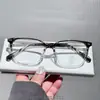 Armação de Óculos Grande Confortável em Tr90 Xiaohongshu Ins Simples Ultraleve Multicor Opcional Luz Azul Anti-Luz Mistura de Lotes Atacado