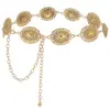 Cadena de Cintura Estilo Bohemio de Metal para Vestidos de Mezclilla y Accesorios para Jeans de Mujer, Adecuada para Vestidos, Al por Mayor en Stock