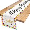 Venta Caliente Amazon Año Nuevo Feliz Cumpleaños Fiesta Familiar Cocina Exterior Decoración Restaurante Decoración Mantel de Mesa para Fiesta