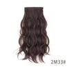 Peça de peruca quantidade adicional almofada fofa raiz do cabelo cabelo em ambos os lados da peça única sem costura cabeça reemissão feminina cabelo cacheado almofada peça de cabelo