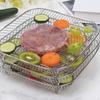 Estante Desmontable para Parrilla de Acero Inoxidable 304 de Alta Venta, Estante para Parrilla de Horno, Estante de Almacenamiento para el Hogar, Estante Escurridor para Frutas y Verduras