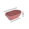 Cesta Popular Transfronteriza de Silicona para Levantar Masa, Cestas Ovaladas y Cuadradas para Levantar Masa, Aptas para Microondas y Horno, Herramienta Multifuncional para Hornear