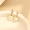 Aretes Sol Nube Estilo Coreano Estilo Coreano Simples Perla Imitación Elegantes Aretes Combinables sin Aretes Aretes para Mujer Aretes Aretes