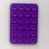 Suporte de Celular de Silicone com Ventosa Dupla Face Quadrado Antiderrapante 24 Peças Mais Vendido Transfronteiriço Gadget de Ventosa de Silicone 24 Peças