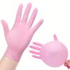 Guantes de Nitrilo Desechables Transfronterizos Negros Nitrilo Compuesto Inglés Guantes de Nitrilo Hityin temu Daifa