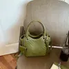 Bolsa Saco Casual de Verão Nicho para o Dia a Dia 2026 Nova Bolsa Feminina de Ombro Único Transversal com Sensação de Alto Padrão Moda Popular
