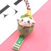 Estilo Japonês Cerejeira Cerâmica Gato da Sorte Protetor Boa Sorte Pingente para Celular Pingente de Bolsa com Etiqueta Acessórios para Interior de Carro