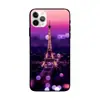16 Capa de Celular Torre Eiffel Paris Britânica Adequada para iPhone 14 Promax Case 13 Anti-Queda Capa Macia 17 Cenário 15