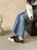 Primavera 2026 Nuevo Estilo Mocasines de Piel Genuina con Cadena Metálica Punta Redonda con Cordones Piel de Vaca de Primera Capa Zapatos Casuales Mocasines de Suela Plana