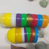 Casca de Gashapon em Formato de Ovo 56*78mm, Brinquedo Criativo de Ovo de Páscoa para Crianças, Casca de Embalagem para Presente no Atacado do Fabricante, Fofo