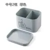 Caja de almacenamiento de cosméticos de escritorio de plástico translúcido esmerilado para labiales con tapa, caja para mascarillas, caja organizadora para productos de cuidado de la piel
