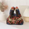 Bolso de felpa de gran capacidad, bolso de muñeca casual versátil estilo ins, minibolso tote personalizado de nicho