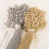 Distrito de Lu Ouro Real 18K Banhado DIY Universal Ajuste Lateral Pulseira Corrente Joias Artesanais Acessórios para Colar Atacado